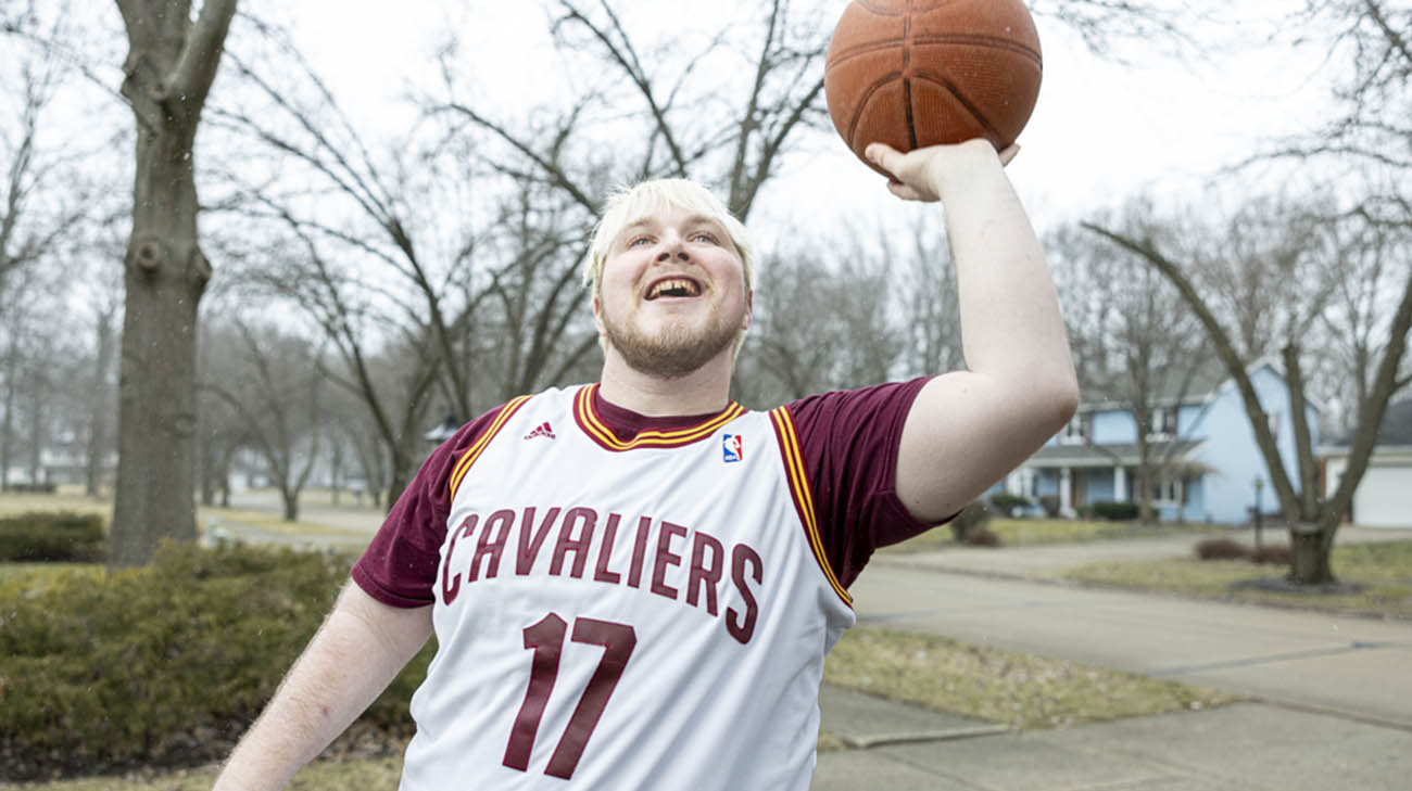James will interrupt whatever sport he's partaking in to make sure he takes medication for his heart condition.
