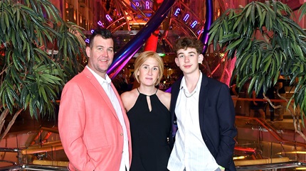 Angela George and her family